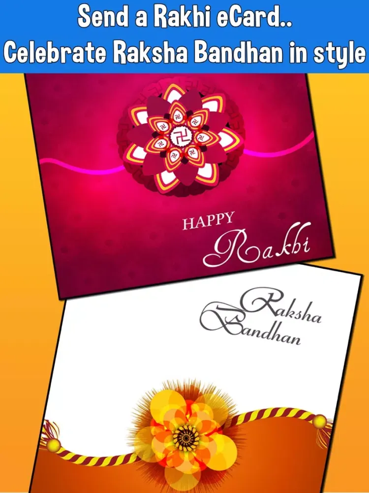 Capturas de pantalla de Happy Rakshabandhan Cards, Wishes & Greetings Free iPad 