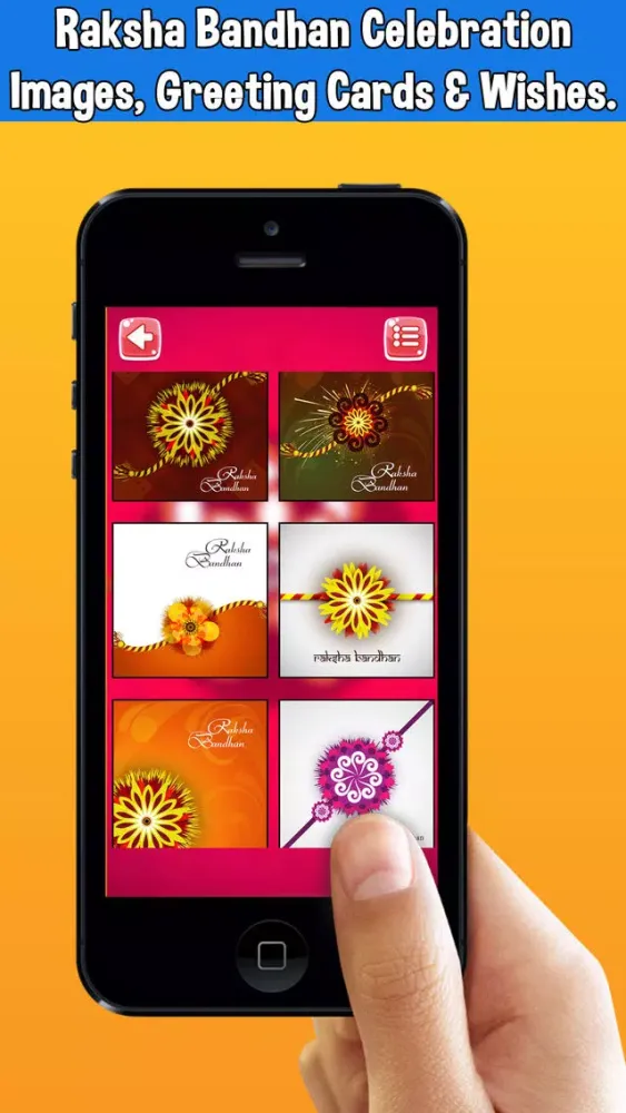 Capturas de pantalla de Happy Rakshabandhan Cards, Wishes & Greetings Free