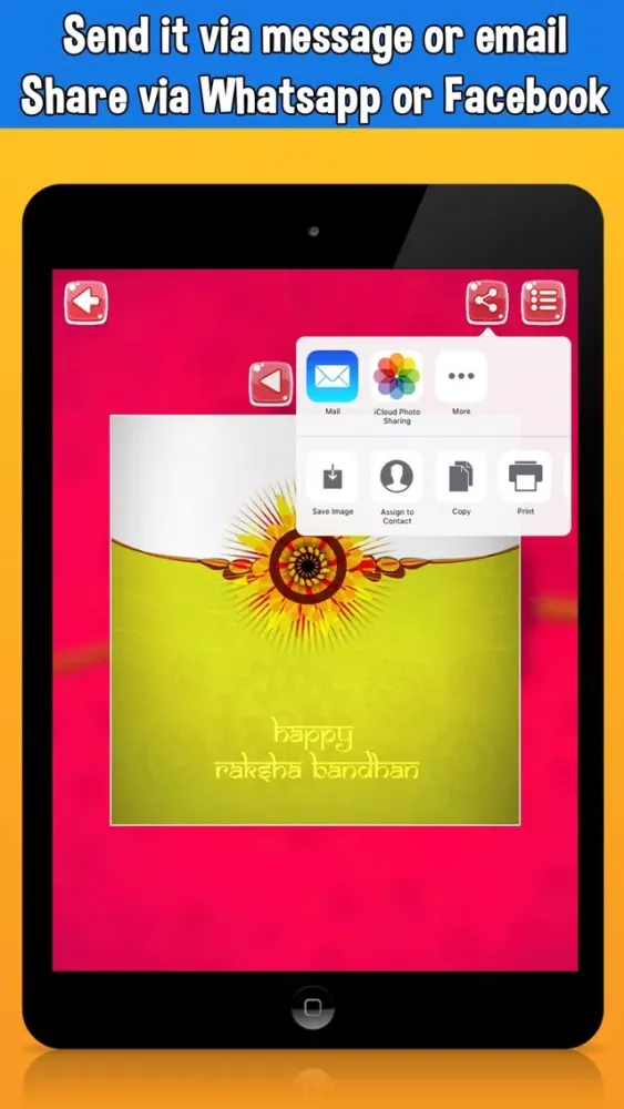 Capturas de pantalla de Happy Rakshabandhan Cards, Wishes & Greetings Free