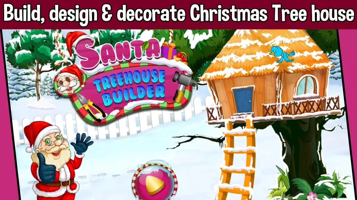 تصاویر Santa's Christmas Treehouse Builder
