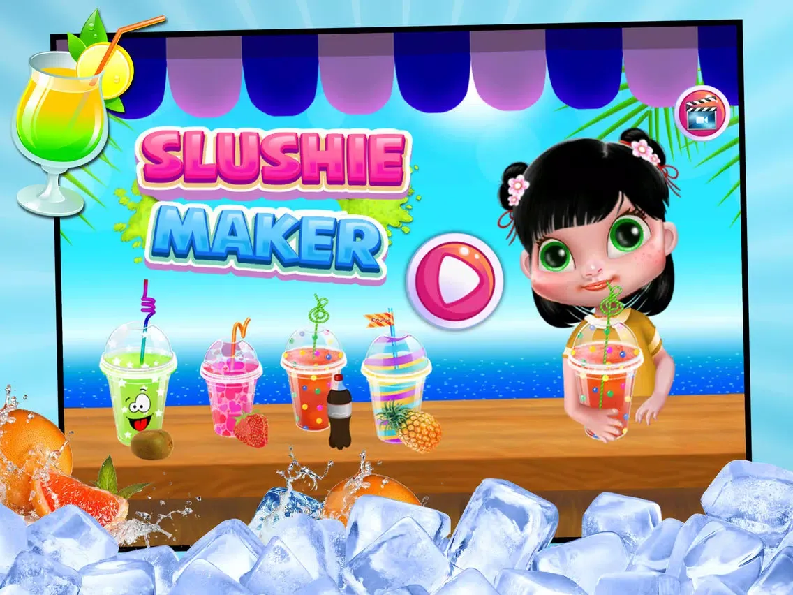 Icy Frozen Slushie Maker - Food Games! iPad  Screenshots