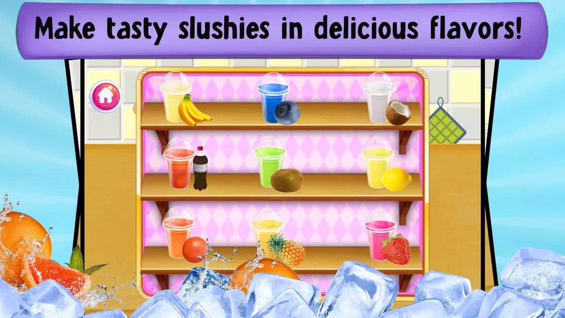 Icy Frozen Slushie Maker - Food Games! Screenshots