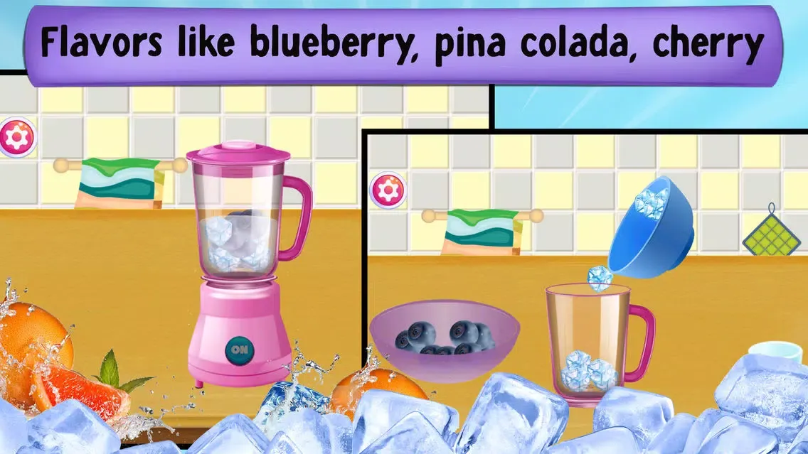 Icy Frozen Slushie Maker - Food Games! Screenshots
