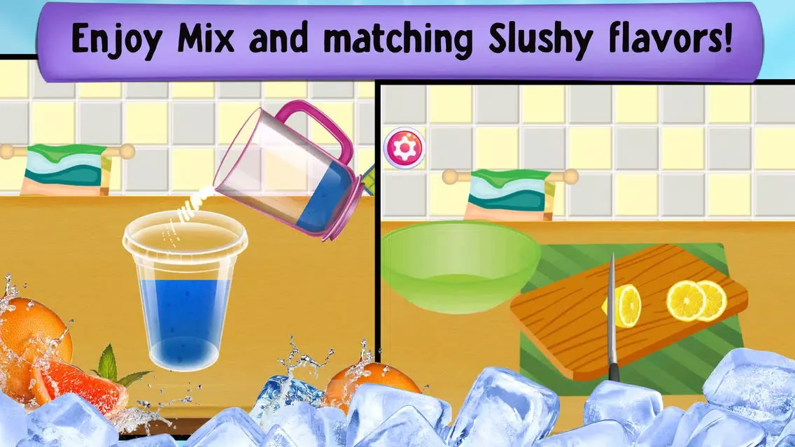 Icy Frozen Slushie Maker - Food Games! Screenshots