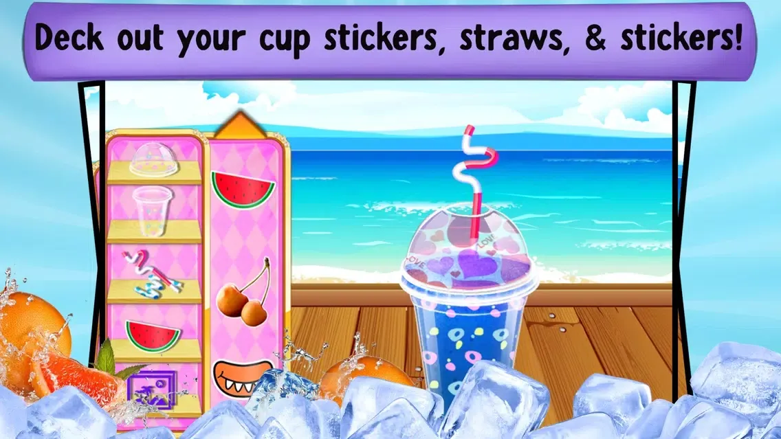 Icy Frozen Slushie Maker - Food Games! Screenshots