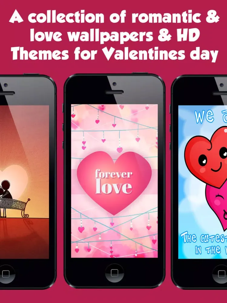 Valentine's Day Love Backgrounds & Wallpapers HD iPad  スクリーンショット