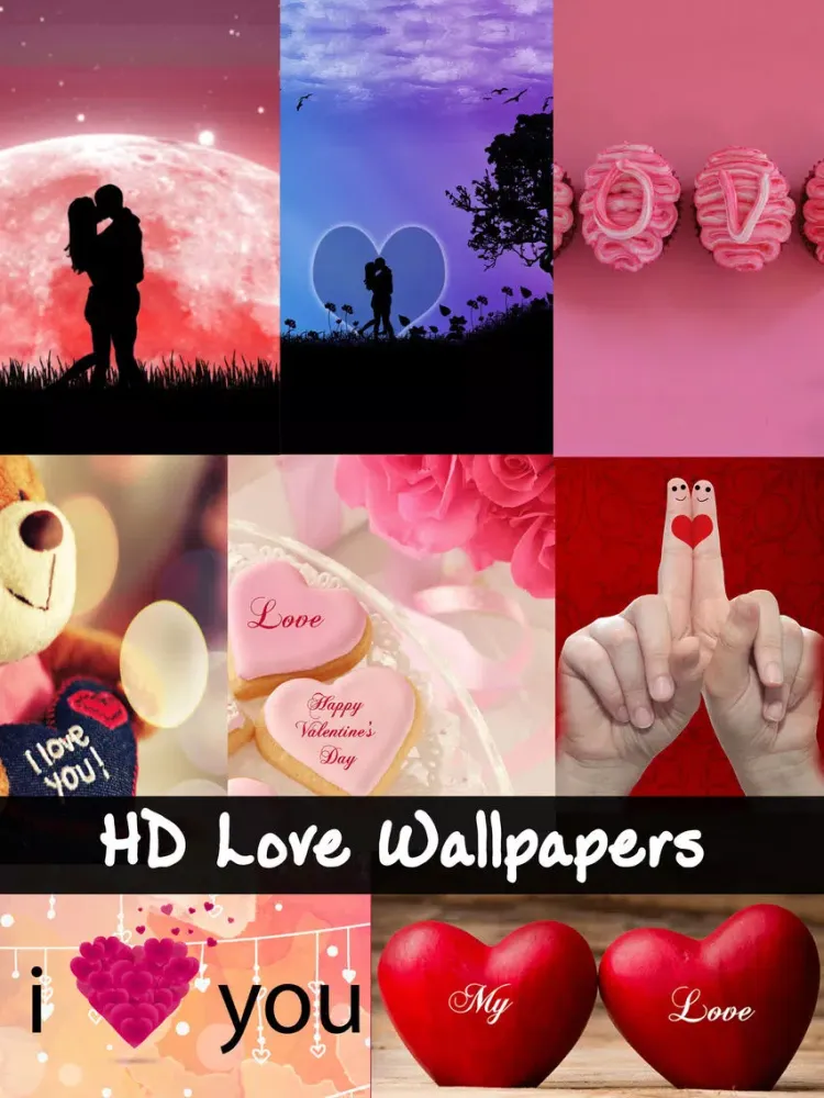Valentine's Day Love Backgrounds & Wallpapers HD iPad  スクリーンショット