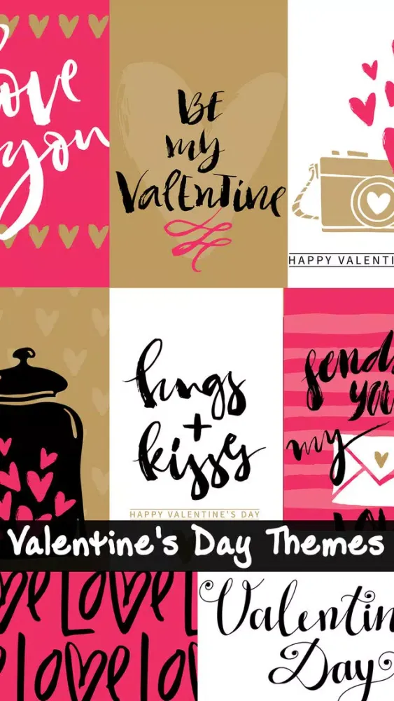 Valentine's Day Love Backgrounds & Wallpapers HD スクリーンショット