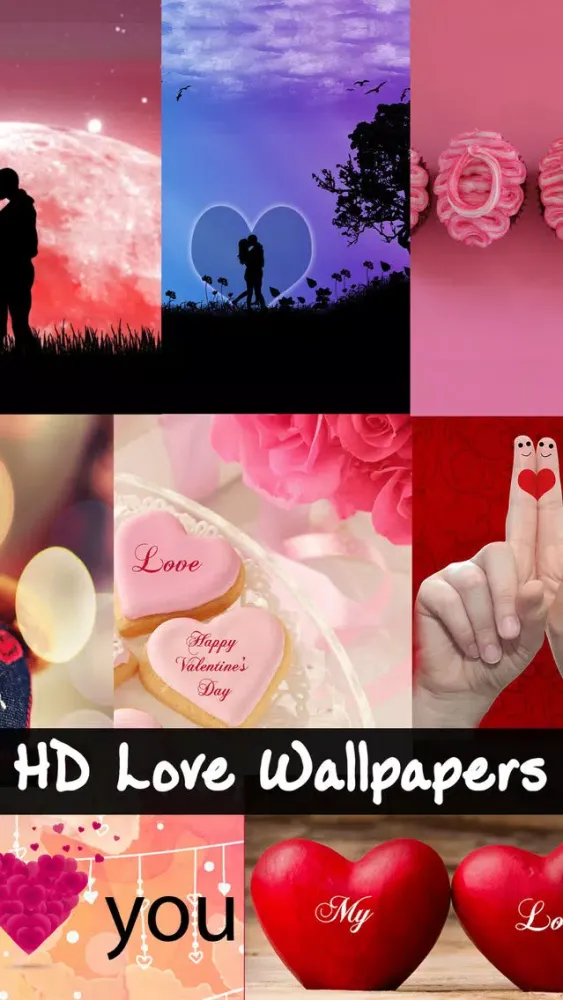 Valentine's Day Love Backgrounds & Wallpapers HD スクリーンショット