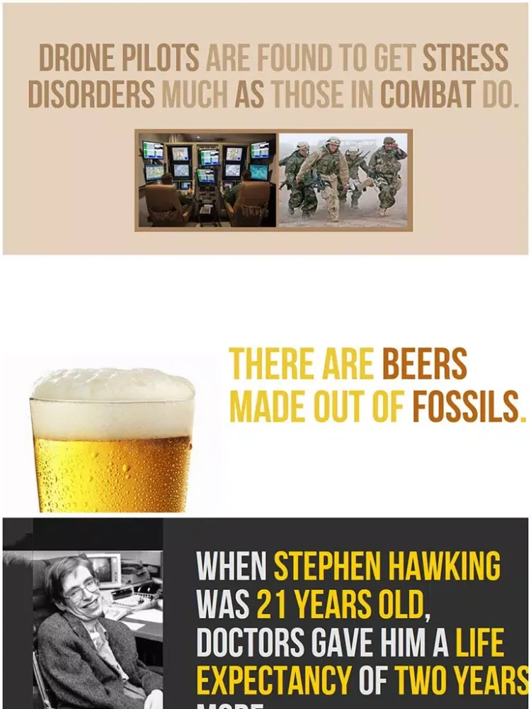 Capturas de tela do Weird Fun Facts Free iPad 