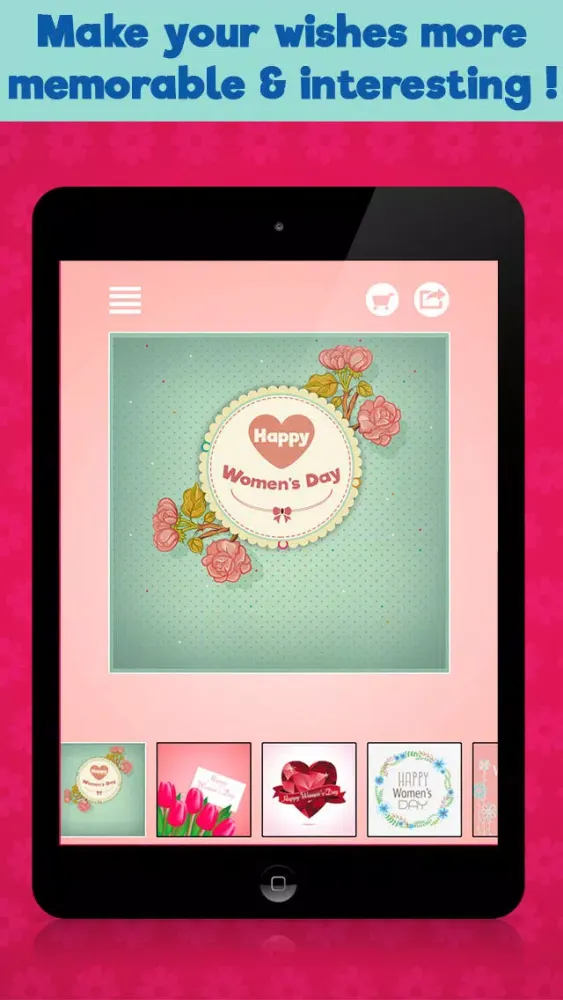 Women's Day Cards & Greetings Screenshots