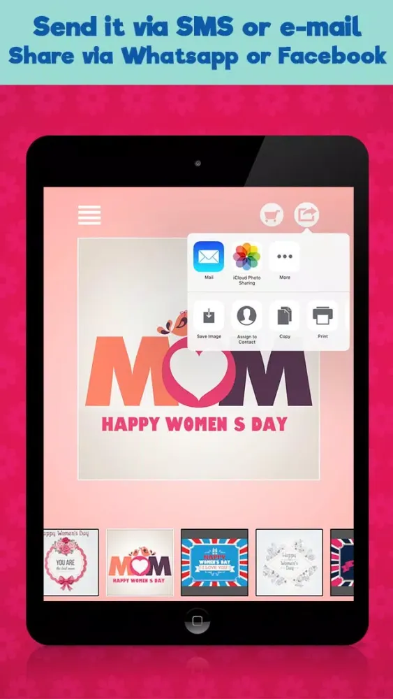 Women's Day Cards & Greetings Screenshots