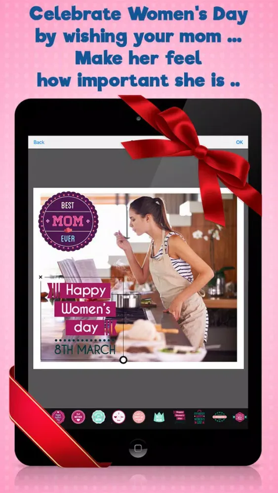 Women's Day Frames Photo Editor Screenshots