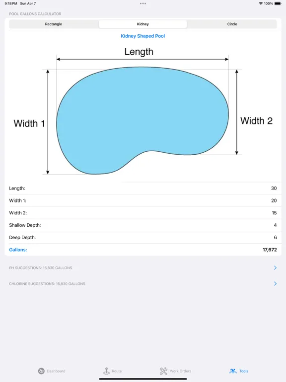 Pool-E Tech iPad  স্ক্রিনশট