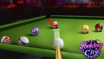 Tangkapan layar Pooking - Billiards City