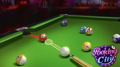 Tangkapan layar Pooking - Billiards City