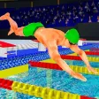 Swimming Pool Water Flip Race