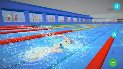 تصاویر Swimming Pool Water Flip Race