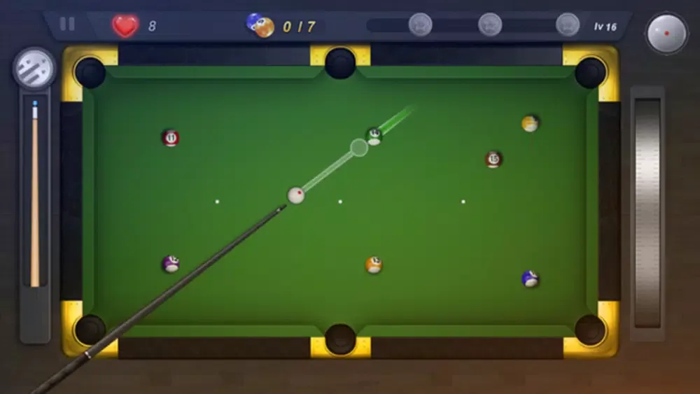 Ảnh chụp màn hình của 8 Ball Hero