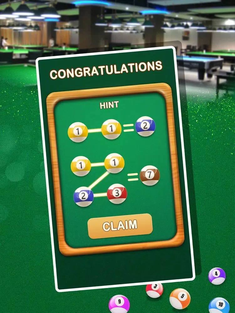 Capturas de tela do Pool Ball 2048 iPad 