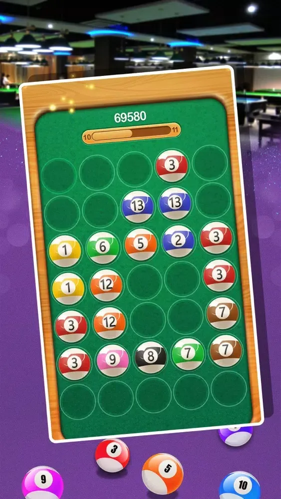 Capturas de tela do Pool Ball 2048