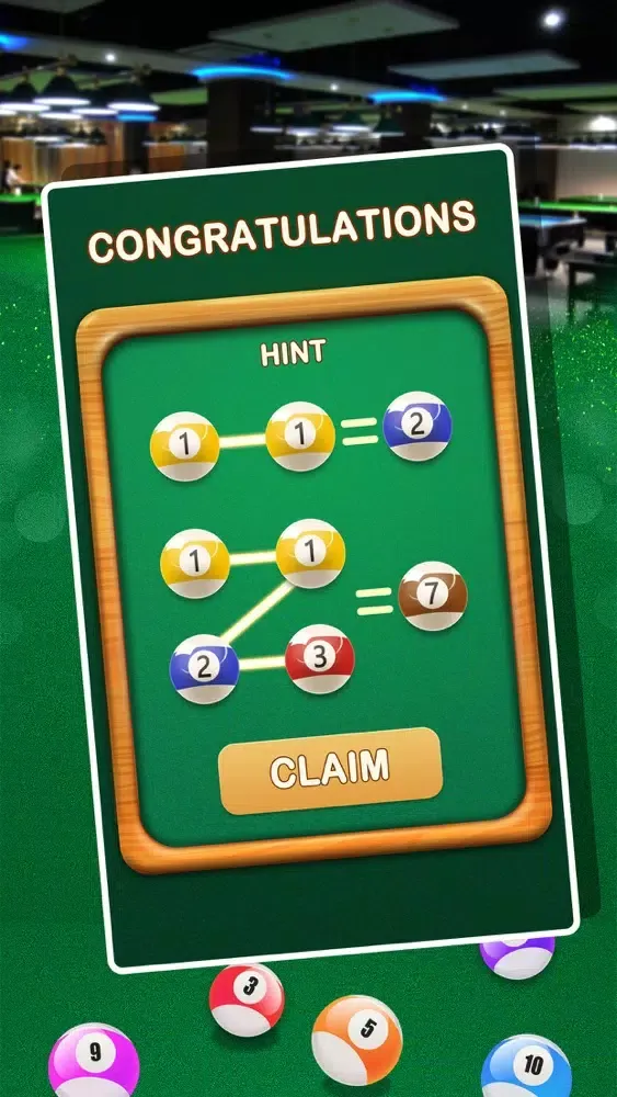 Capturas de tela do Pool Ball 2048
