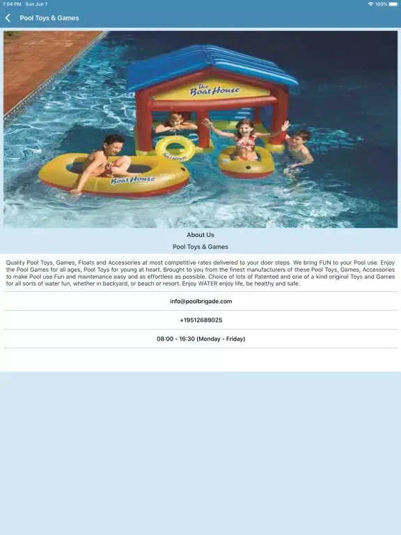 Captures d'écran de Pool and Spa Toys iPad 