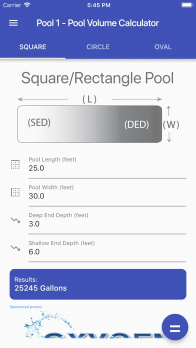 Pool Chem Calculator स्क्रीनशॉट
