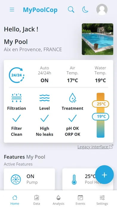 MyPoolCop سکرین شاٹس