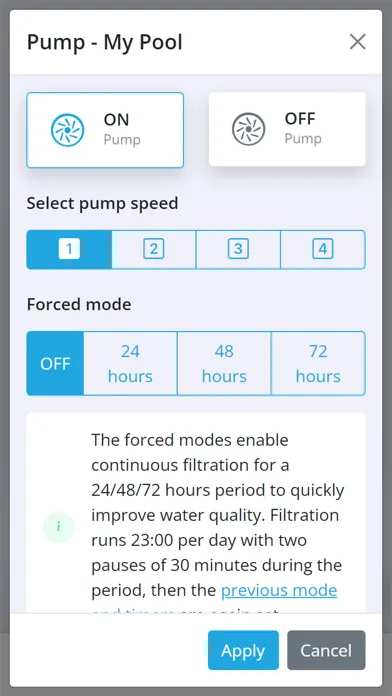 MyPoolCop سکرین شاٹس