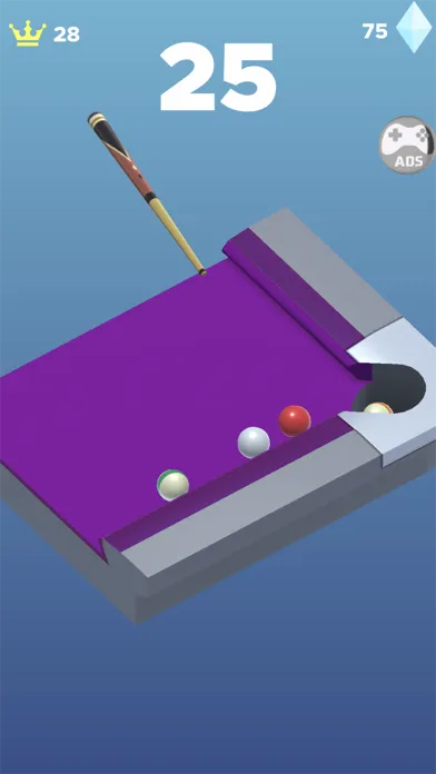 Captures d'écran de Billiard Puzzles
