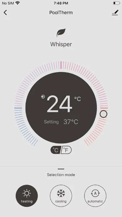 PoolTherm स्क्रीनशॉट
