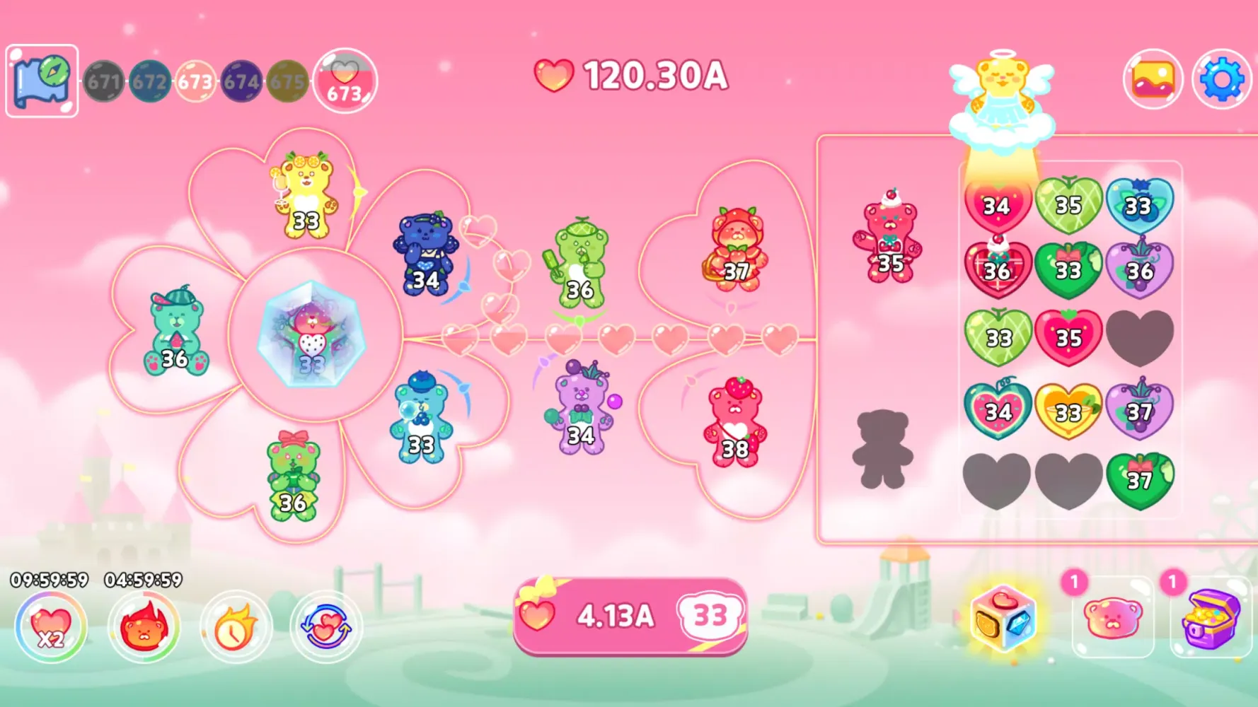 Capturas de pantalla de Bear Heart Defense