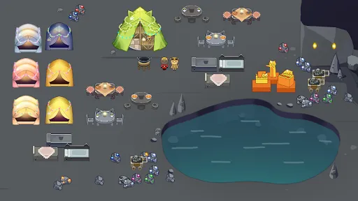 Cat Forest - Healing Camp سکرین شاٹس