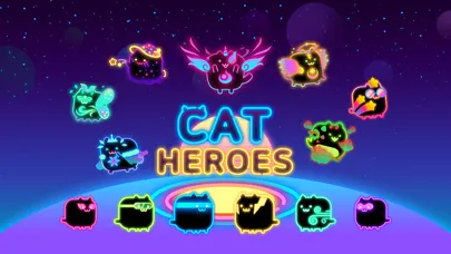 Tangkapan layar Cat Heroes - Merge Defense