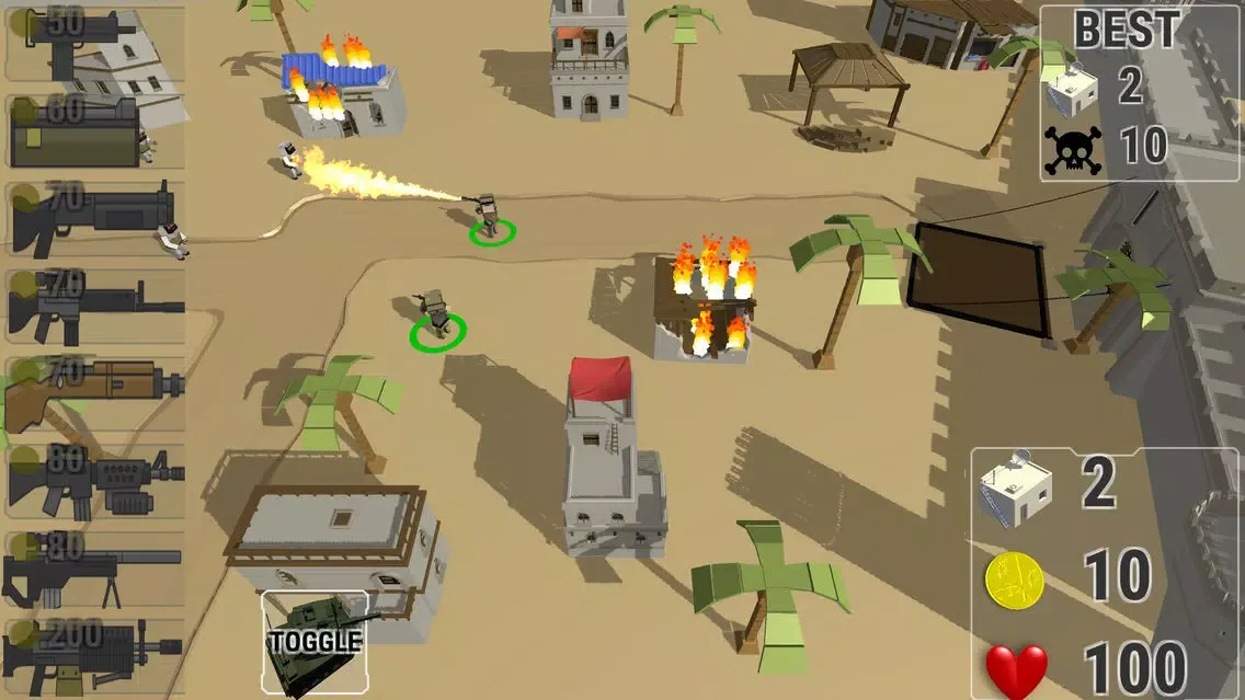 Capturas de tela do Castle Combat Defense Pro