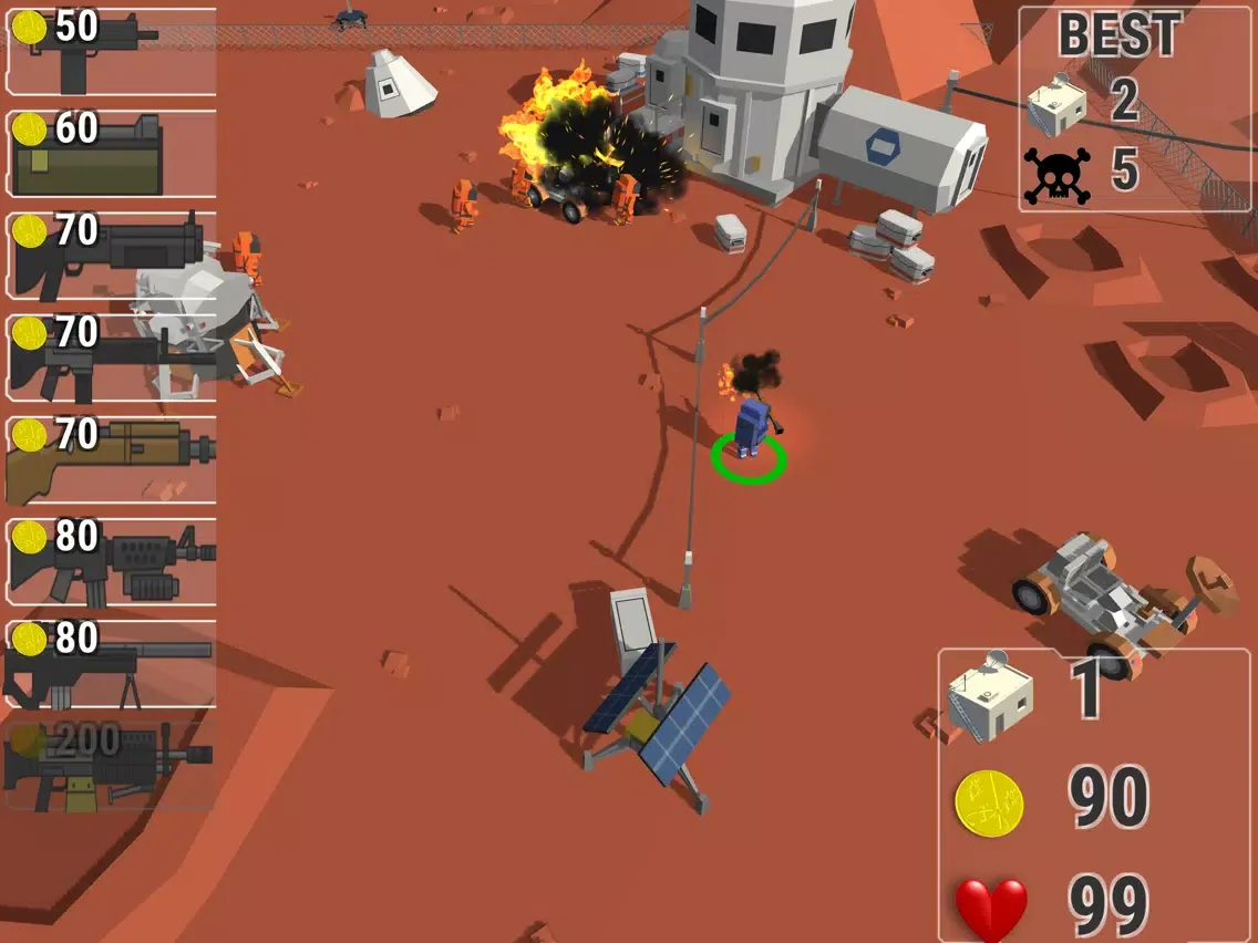 Ultimate Mars Defense iPad  スクリーンショット