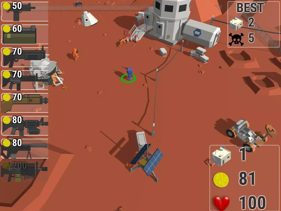 Ultimate Mars Defense iPad  スクリーンショット