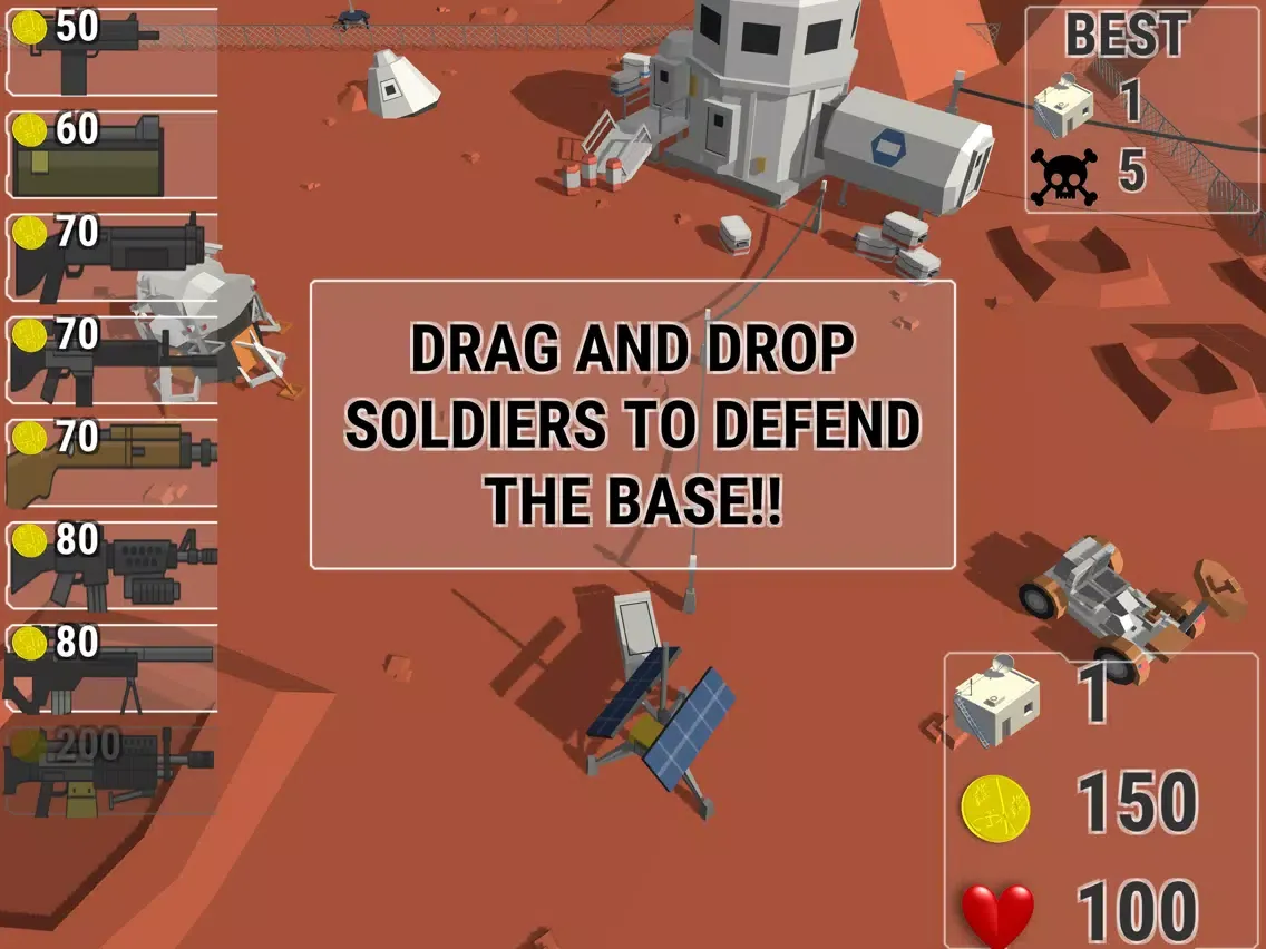 Ultimate Mars Defense iPad  スクリーンショット