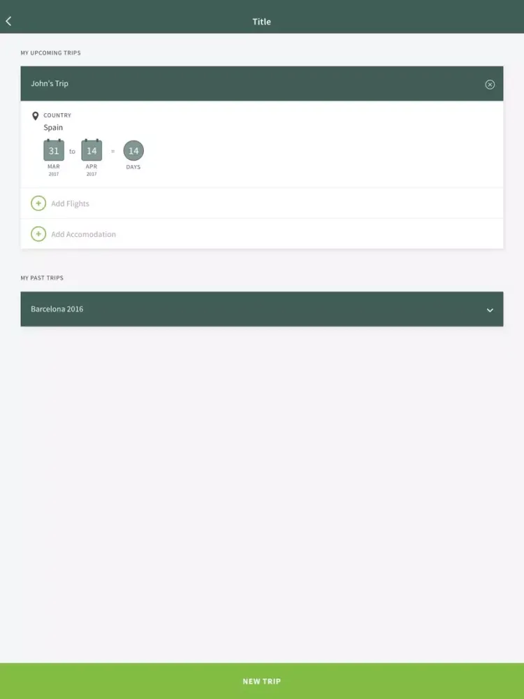 Travel Mate - Cedar Tree iPad  Screenshots