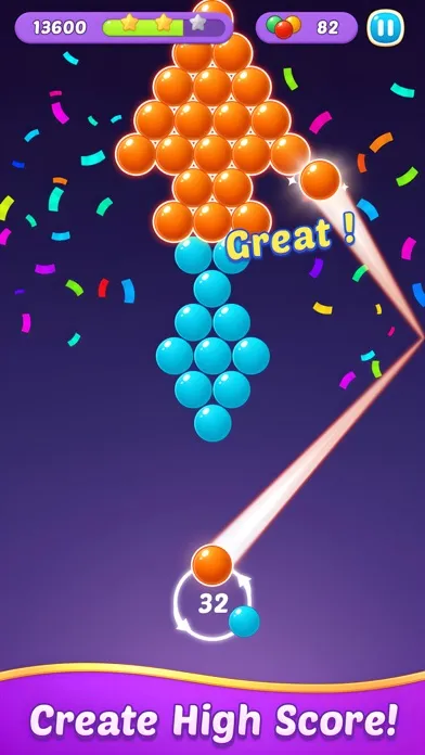 Captures d'écran de Bubble Shooter Gem Pop