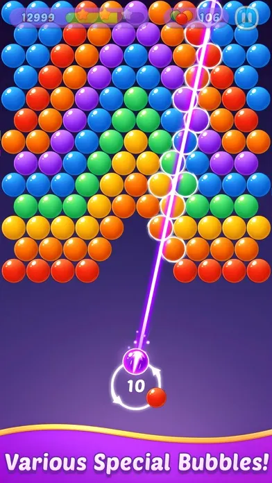 Captures d'écran de Bubble Shooter Gem Pop