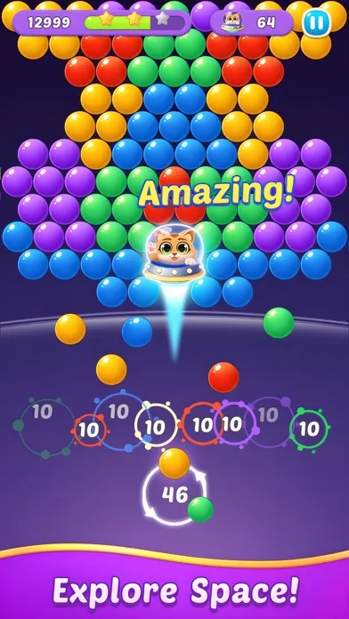 Captures d'écran de Bubble Shooter Gem Pop