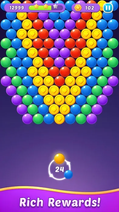Captures d'écran de Bubble Shooter Gem Pop
