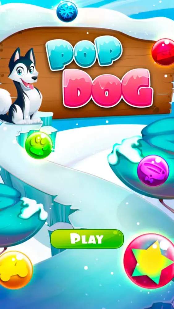 Pop Dog Bubble Shooter Ekran Görüntüleri