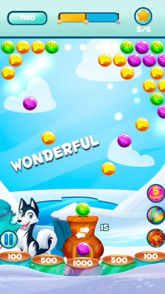 Pop Dog Bubble Shooter Ekran Görüntüleri