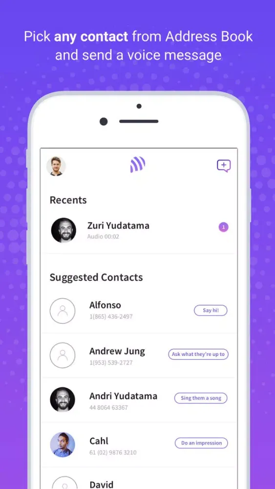 Pop - Walkie Talkie Messenger Screenshots