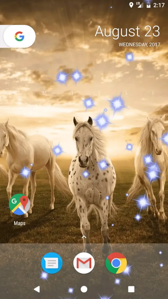 Horses Live Wallpaper应用截图