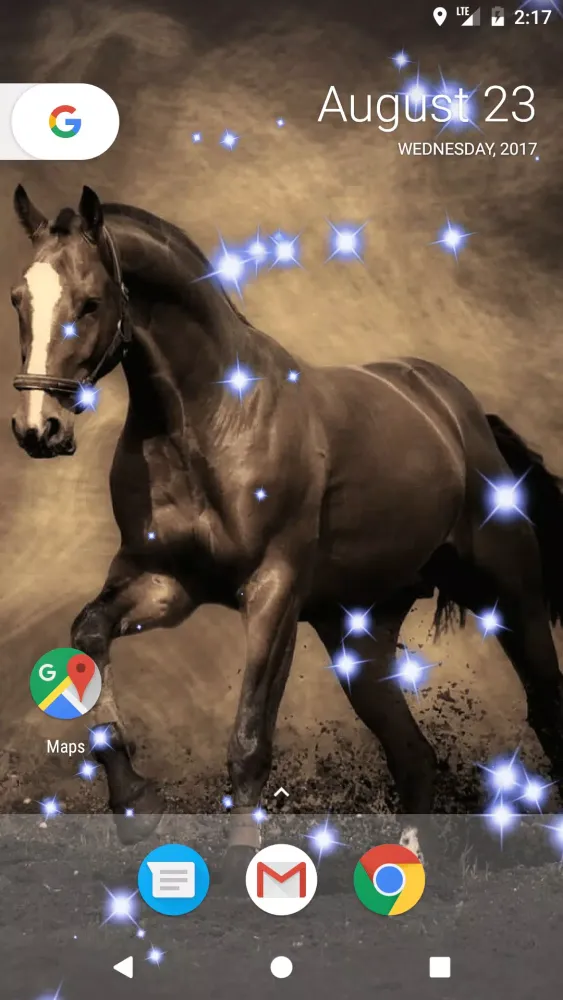 Horses Live Wallpaper应用截图