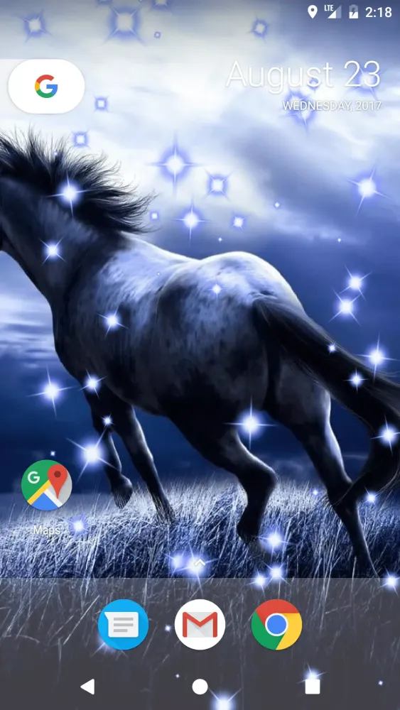 Horses Live Wallpaper应用截图